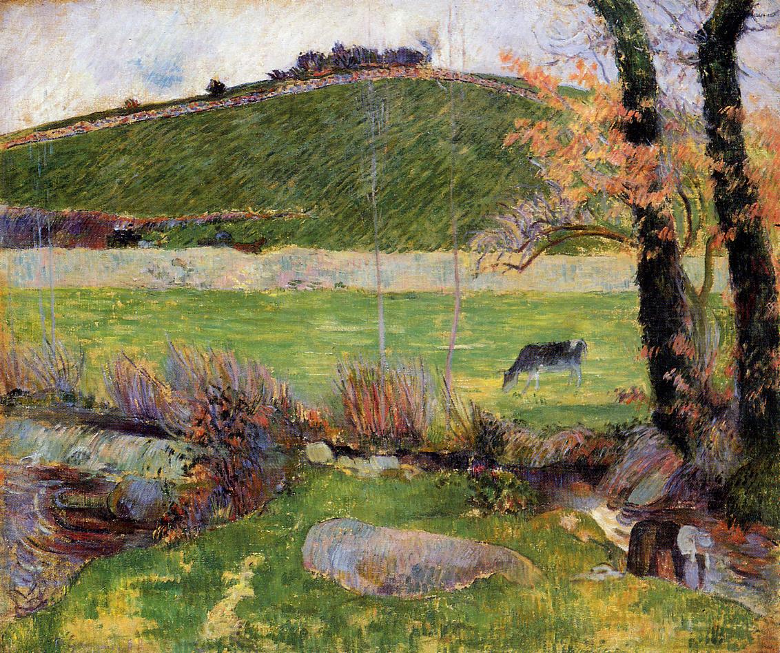 Meadow at the banks of Aven 1888